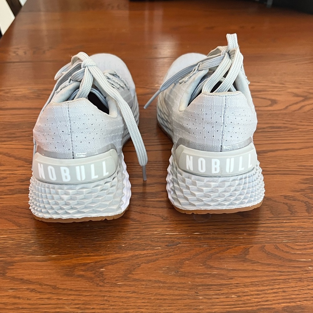 NOBull Women's Allday Ripstop Light Gray Size 7.5 Sneaker Like New!